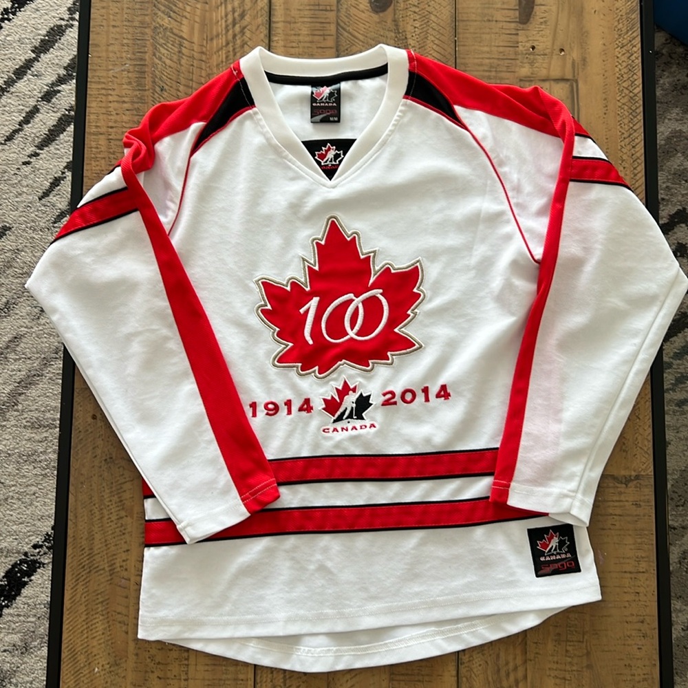 Team Canada Jersey / 100 Year Anniversary - Youth Medium